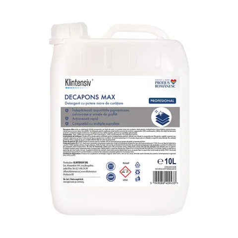 Klintensiv Decapons decapant & dezincrustant acid